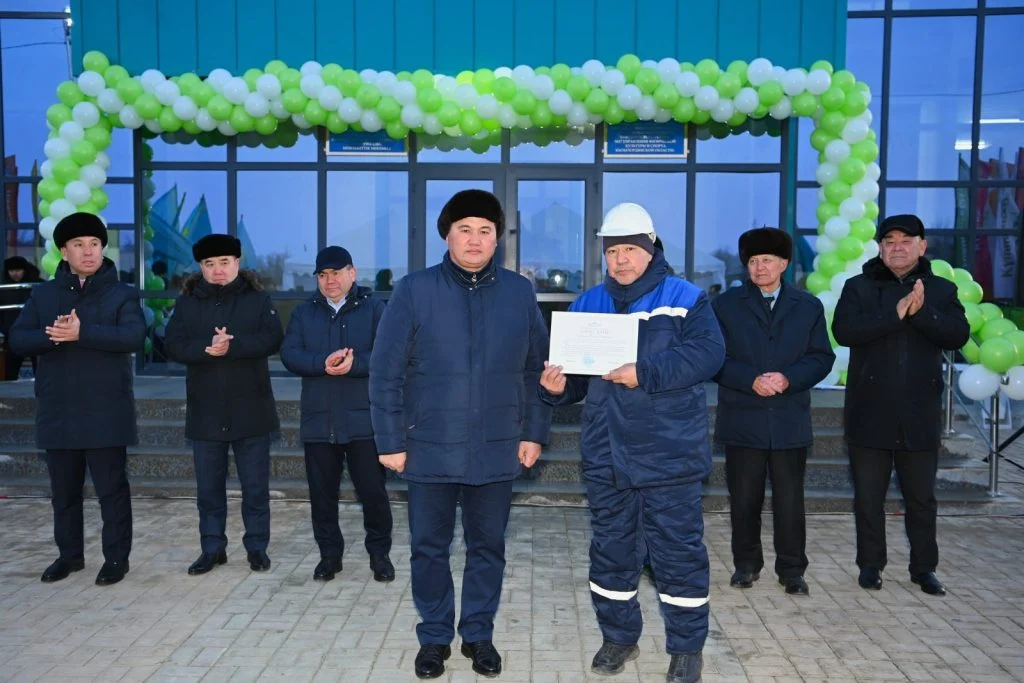 Қазалы ауданының Бекарыстан би ауылында дене шынықтыру-сауықтыру кешені ашылды