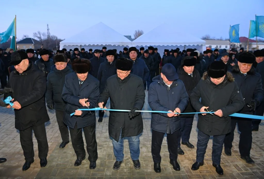 Қазалы ауданының Бекарыстан би ауылында дене шынықтыру-сауықтыру кешені ашылды
