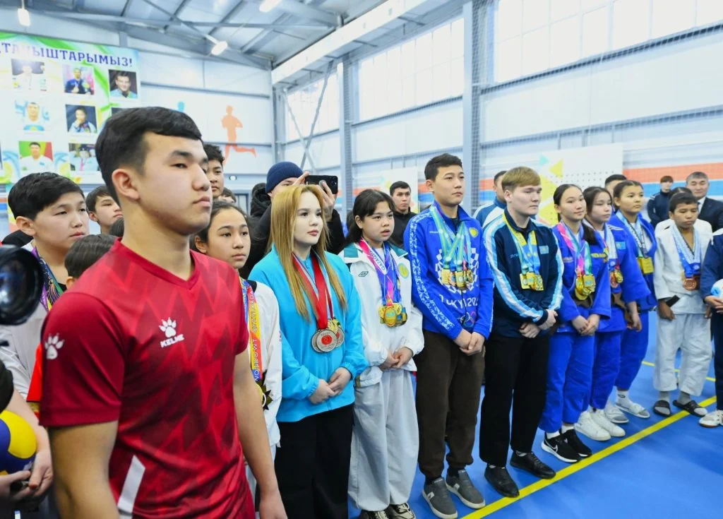 Қазалы ауданының Бекарыстан би ауылында дене шынықтыру-сауықтыру кешені ашылды