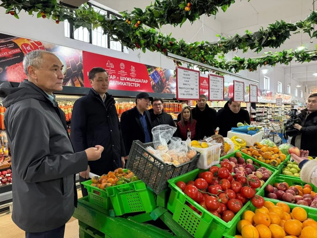 Азық-түлік тауарларының бағасы тұрақты бақылауда