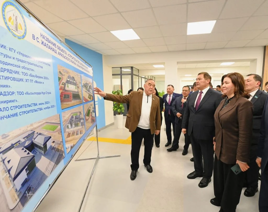 Арал ауданының Жалаңаш ауылында 150 орындық мектеп пайдалануға берілді