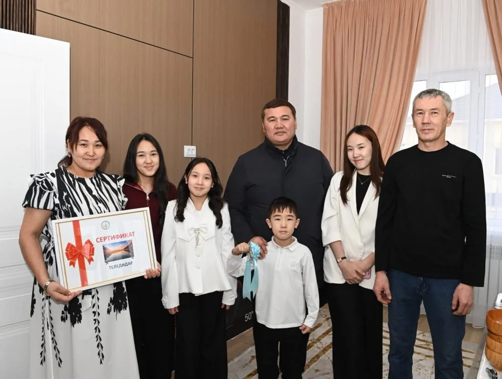 Жаңақорған кентінде 80 отбасы жаңа баспанаға ие болды
