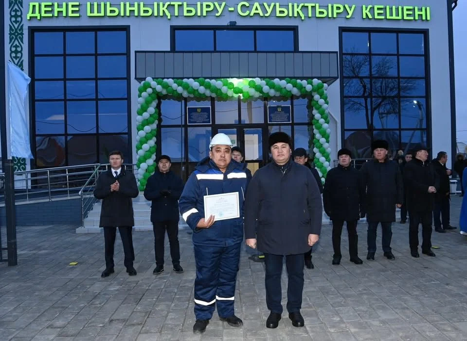 Келінтөбе ауылында жаңа спорт кешені ашылды