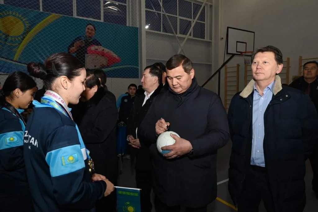 Келінтөбе ауылында жаңа спорт кешені ашылды