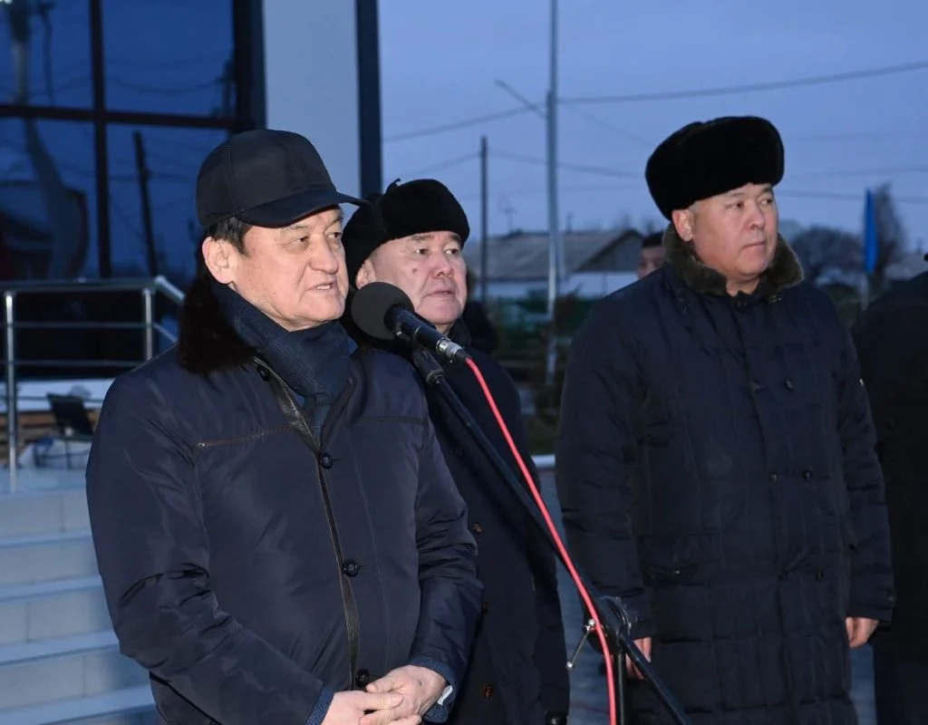 Келінтөбе ауылында жаңа спорт кешені ашылды