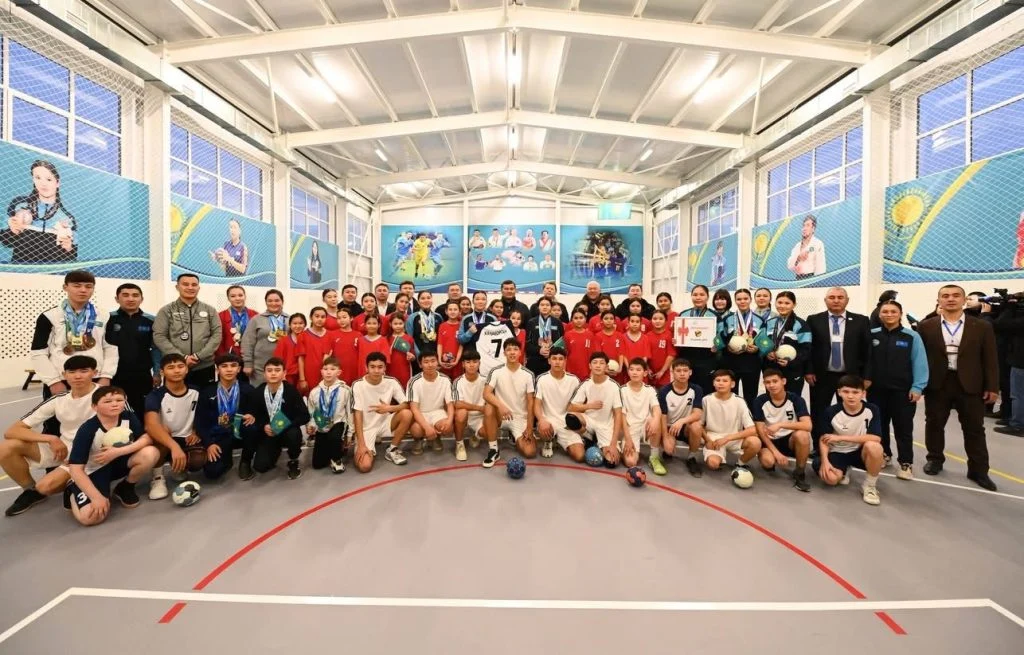 Келінтөбе ауылында жаңа спорт кешені ашылды