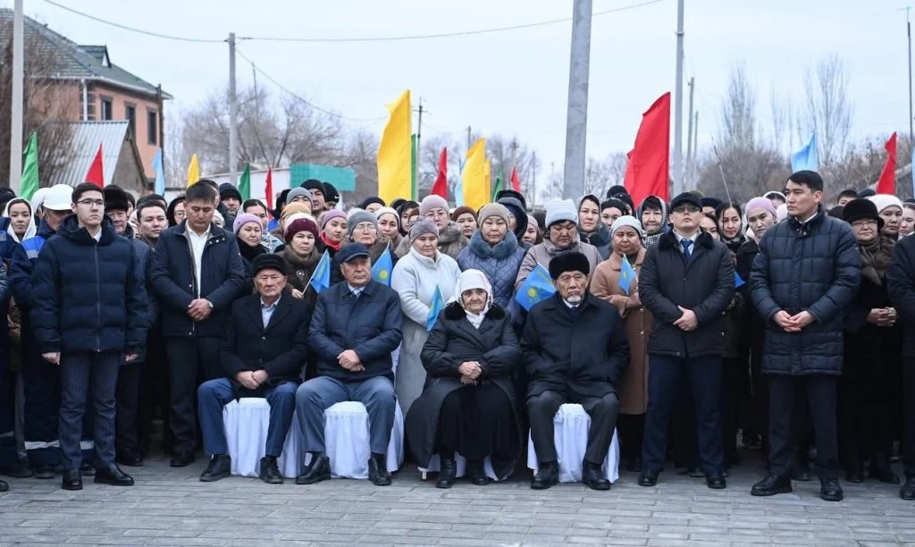 Келінтөбе ауылында жаңа спорт кешені ашылды