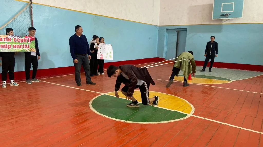 Қызылорда облысында мектеп оқушылары арасында ауқымды ұлттық ойындар өтті