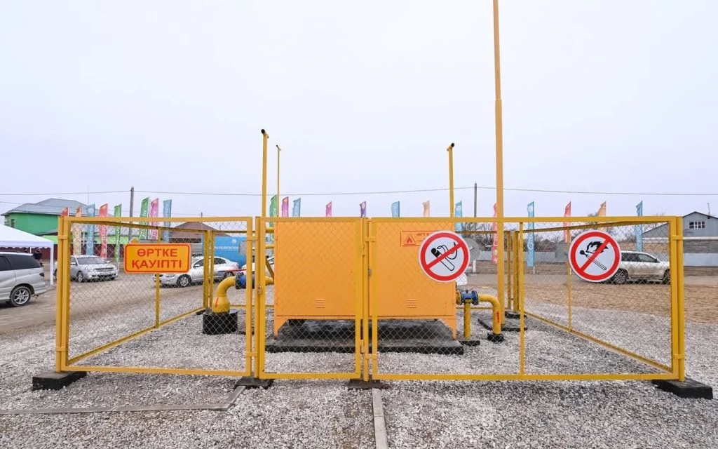 Сабалақ саяжайына газ қосылды