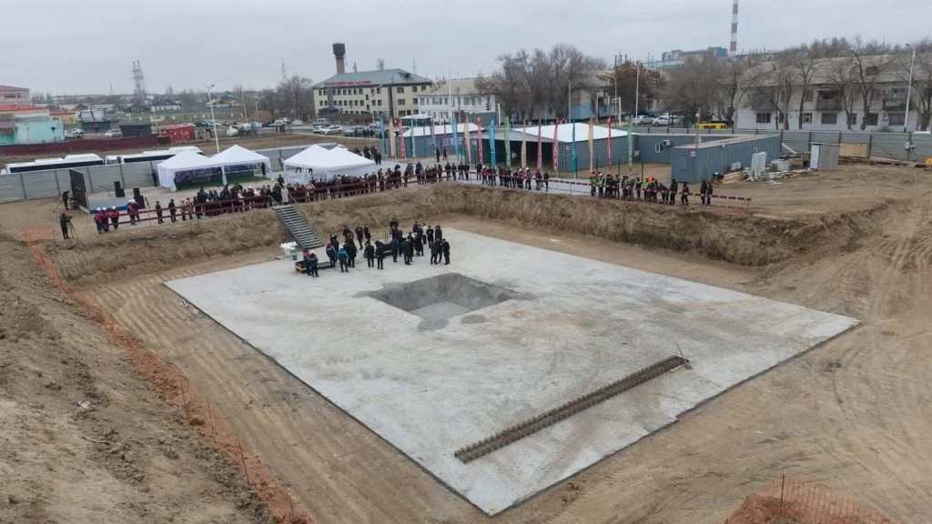 Қызылорда қаласының шет аймағында 400 орындық жаңа емхананың іргетасы қаланды