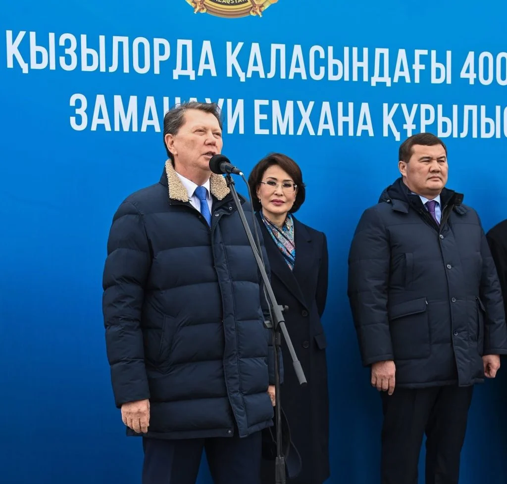 Қызылорда қаласының шет аймағында 400 орындық жаңа емхананың іргетасы қаланды