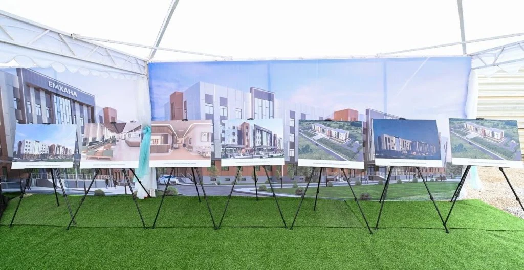 Қызылорда қаласының шет аймағында 400 орындық жаңа емхананың іргетасы қаланды