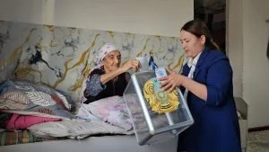 Ғасыр жасаған әже дауыс берді