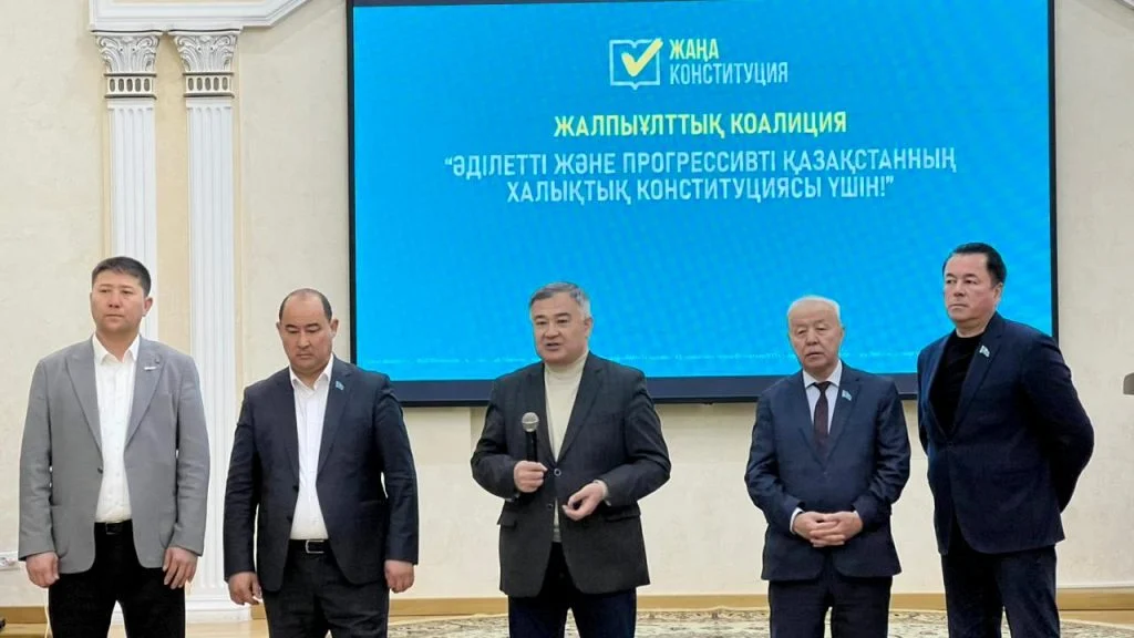 Жалпыұлттық коалиция өкілдері Жаңақорған ауданында кездесу өткізді
