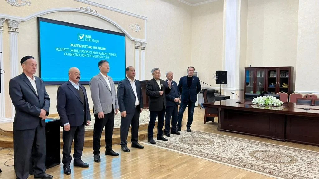 Жалпыұлттық коалиция өкілдері Жаңақорған ауданында кездесу өткізді