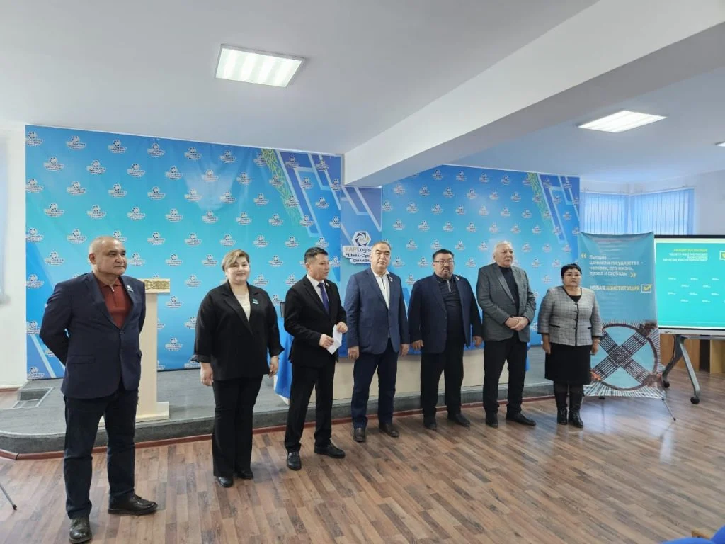 Шиелі ауданында жаңа Конституция жобасын түсіндіруге қатысты кездесулер өтті
