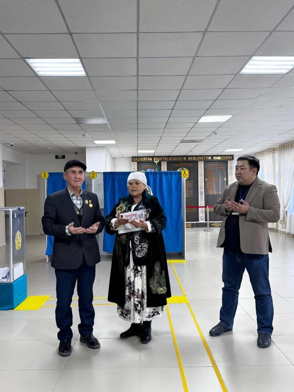 Жалағаш ауданы, М. Шәменов ауылының «Батыр аналары» мен «Асыл ана» әжелер ансамблі ортақ істе белсенділік танытты