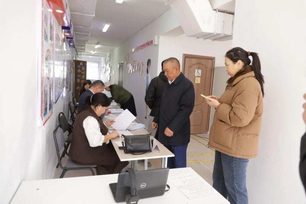 Жалағаш ауданының құрметті азаматы, «Мираж» шаруа қожалығының төрағасы Мейрамбек Бақтыбаев дауыс берді