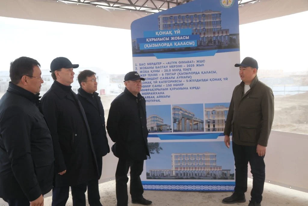 Парламент депутаттары құрылыс нысандарындағы жұмыс барысымен танысты