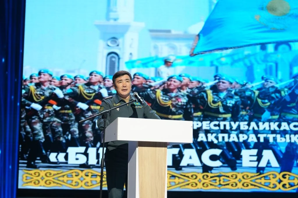 Әскери-патриоттық рухты асқақтатқан мазмұнды кеш өтті