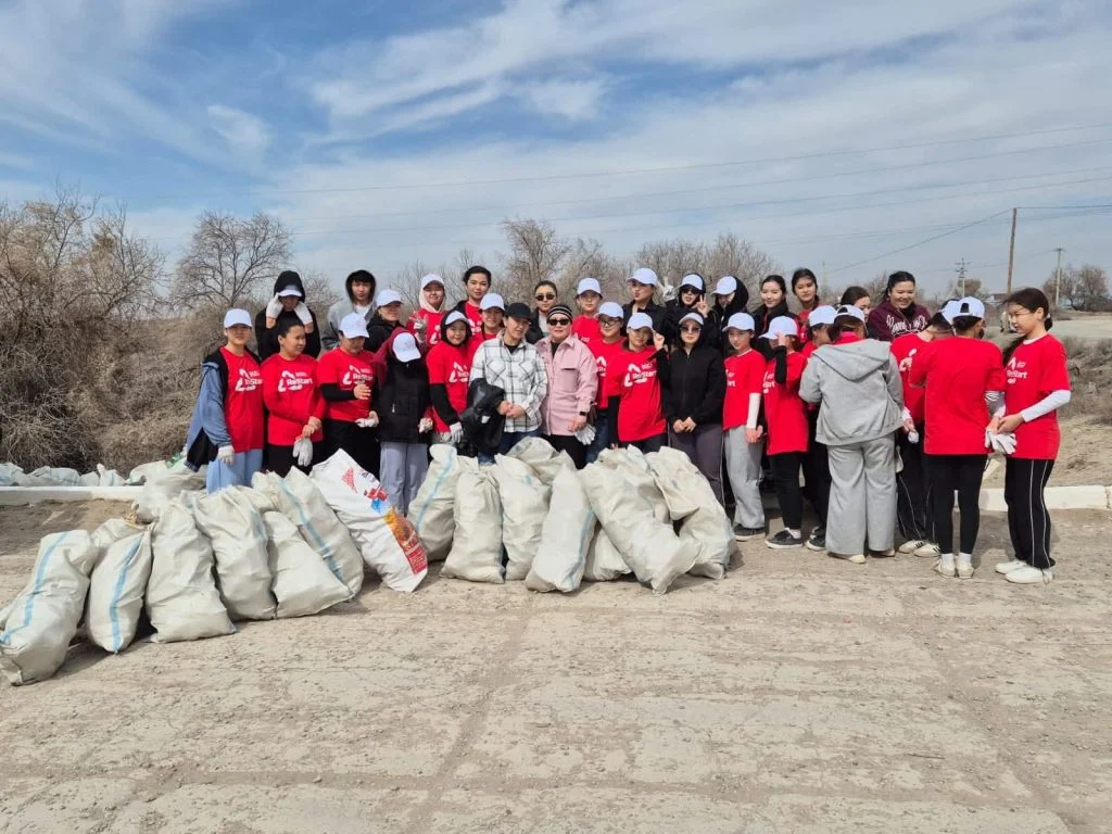 Қызылордада «Restart» жобасының алғашқы көшпелі эко-сенбілігі өтті
