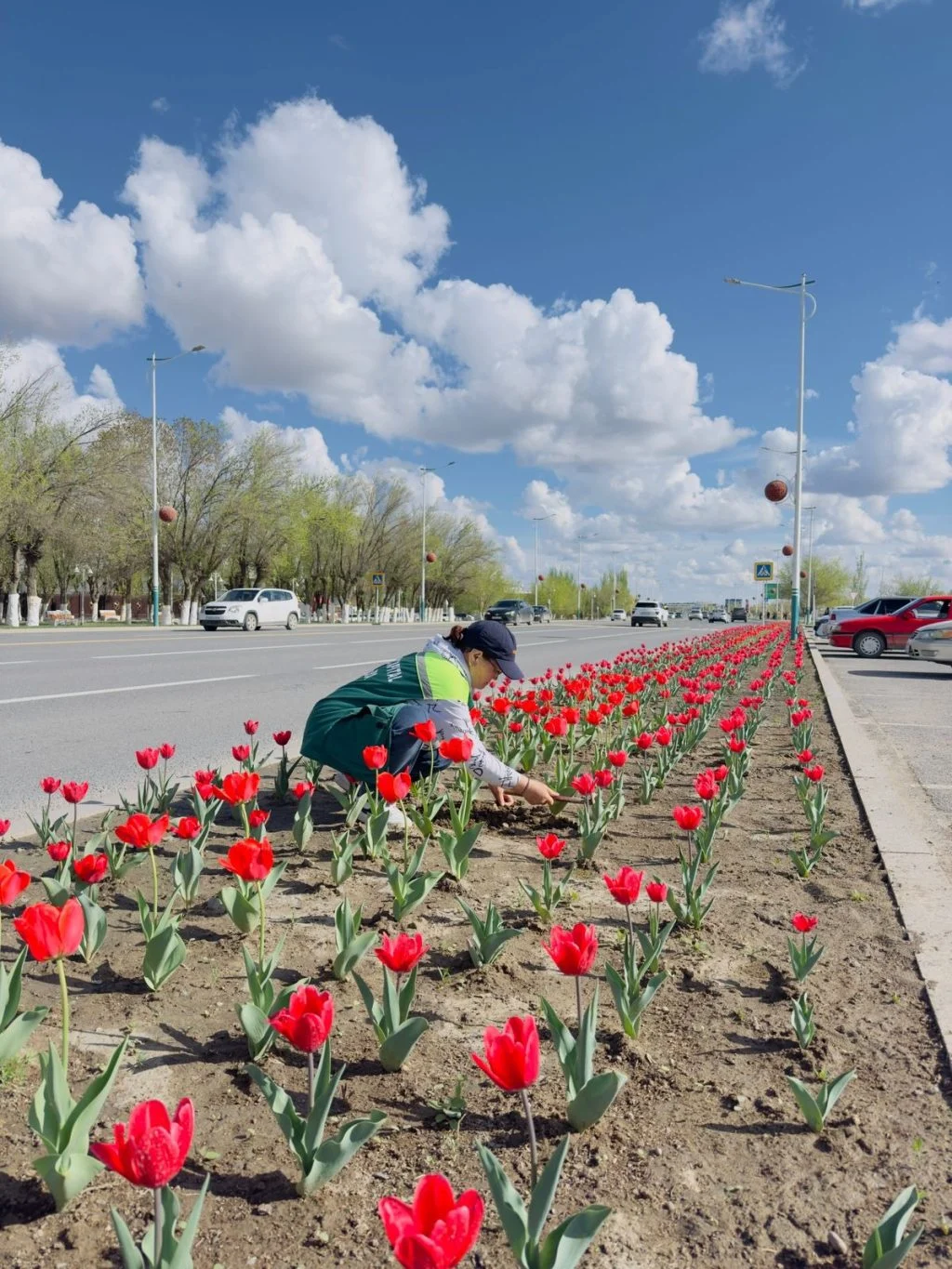 Гүлге оранған қала