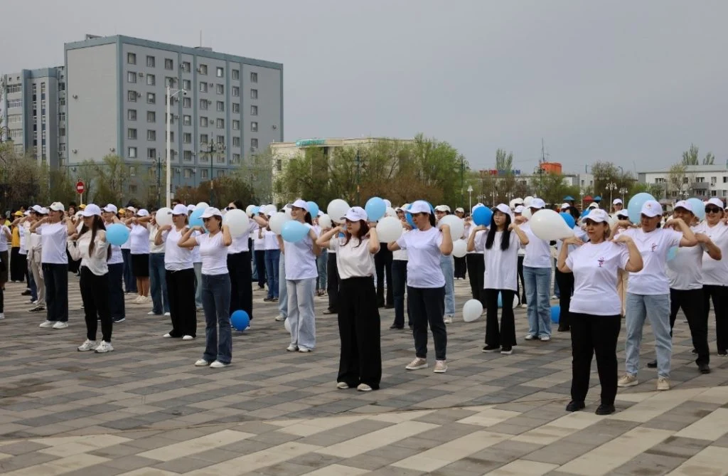 Дүниежүзілік денсаулық күніне орай акция ұйымдастырылды