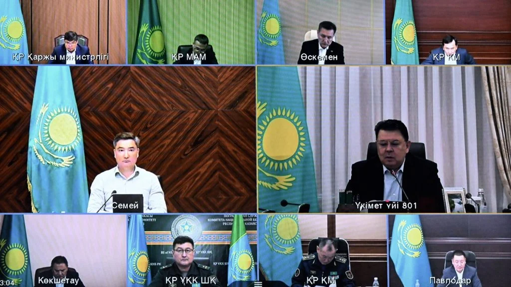 Олжас Бектенов Абай облысында Төтенше жағдайларды жою жөніндегі республикалық жедел штаб отырысын өткізді