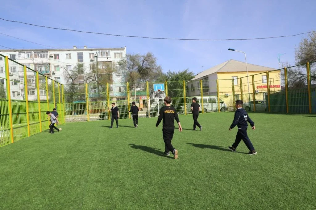 Абаттанған аула – шаһар шырайы