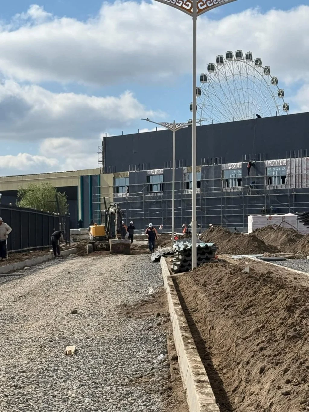 Құрылыс нысандарын аралады