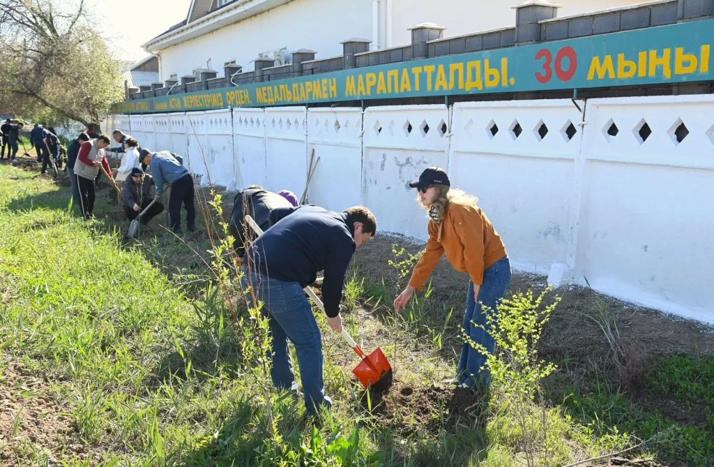 Сыр өңірінде «Тағзым орны таза болсын, рух пен тазалық – егіз ұғым» атты жалпыхалықтық тазалық акциясы өтті