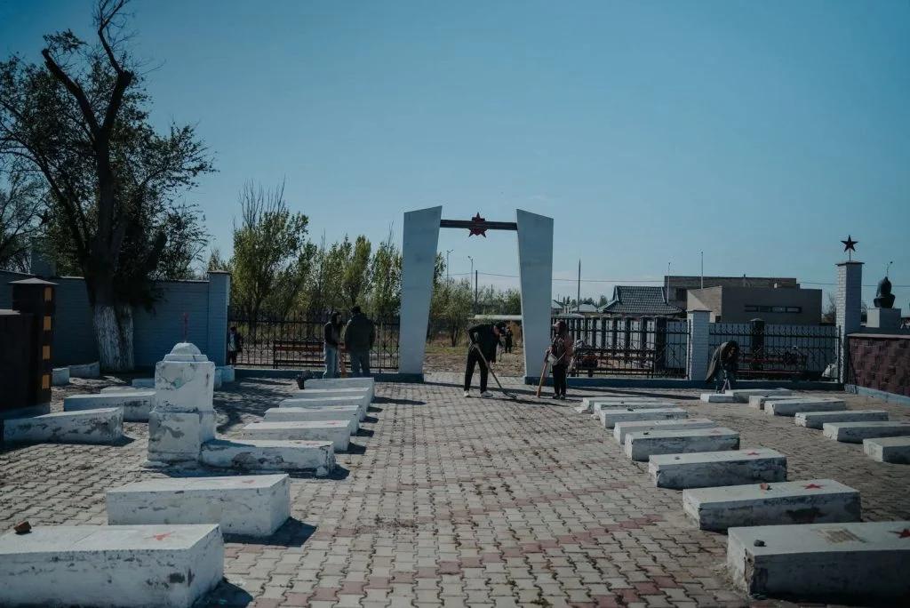 Сыр өңірінде «Тағзым орны таза болсын, рух пен тазалық – егіз ұғым» атты жалпыхалықтық тазалық акциясы өтті