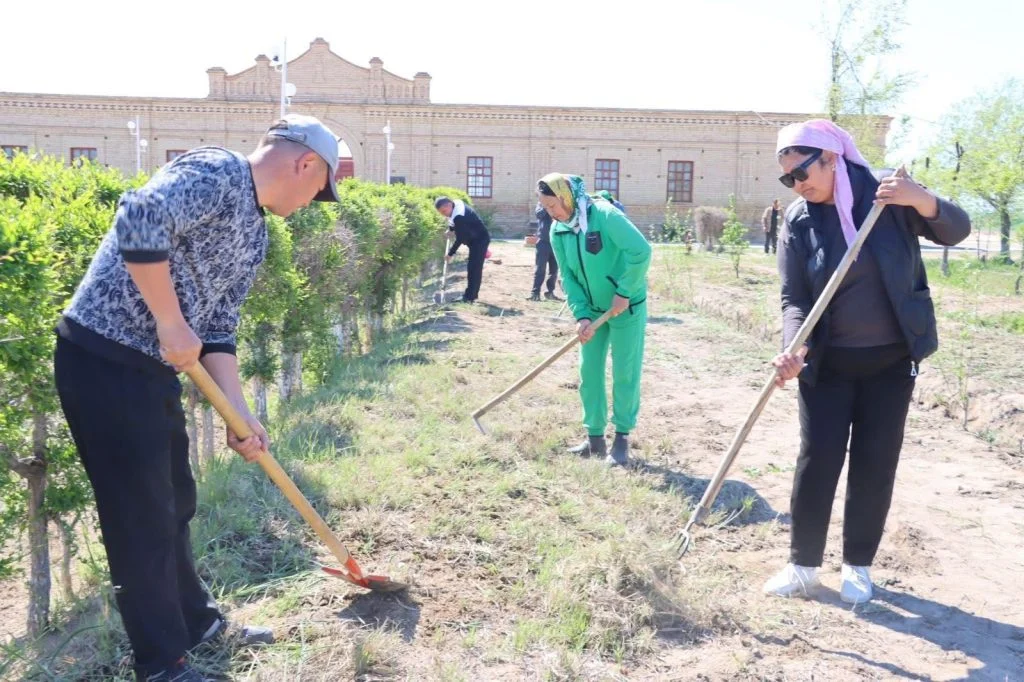 Сыр өңірінде «Тағзым орны таза болсын, рух пен тазалық – егіз ұғым» атты жалпыхалықтық тазалық акциясы өтті