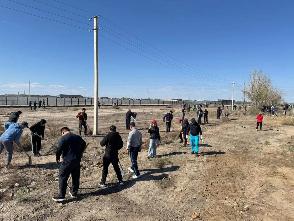 Сыр өңірінде «Тағзым орны таза болсын, рух пен тазалық – егіз ұғым» атты жалпыхалықтық тазалық акциясы өтті