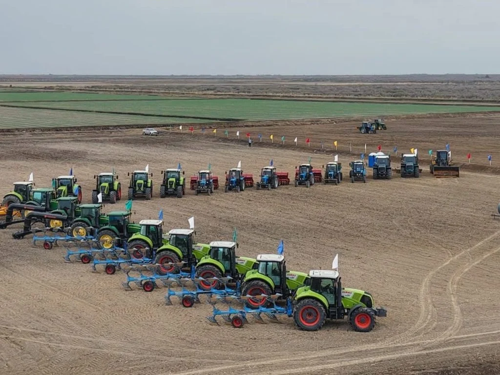 Сыр өңірінде егін алқабына алғашқы дән себілді