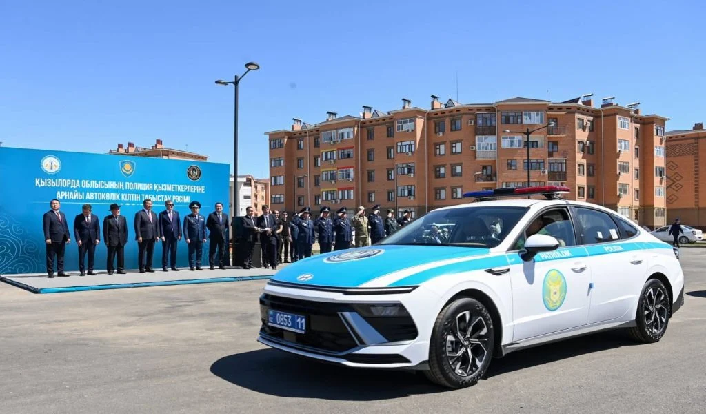 Қоғамдық қауіпсіздікті күшейту: полицияға 100 жаңа автокөлік табысталды