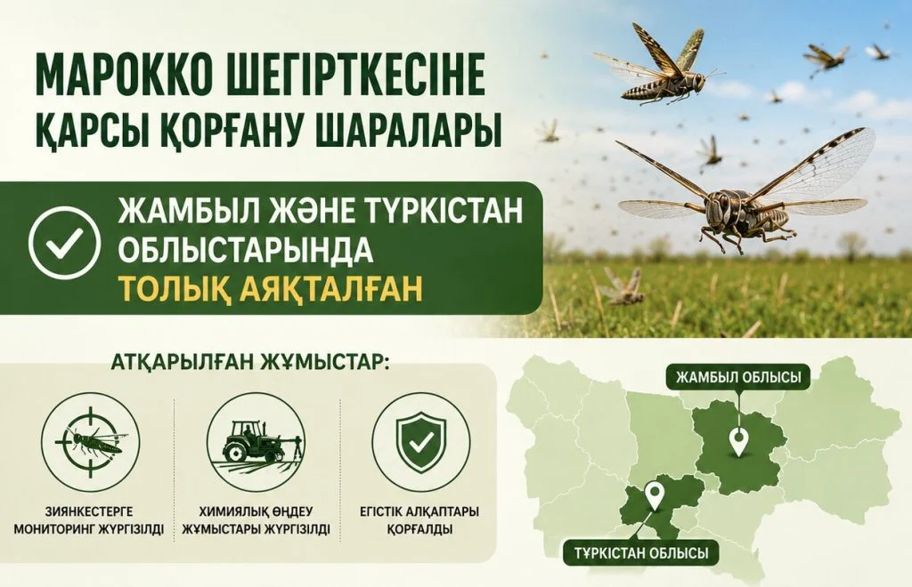 Табиғатпен тайталас: климат өзгерісі шегірткелері көбейтуде