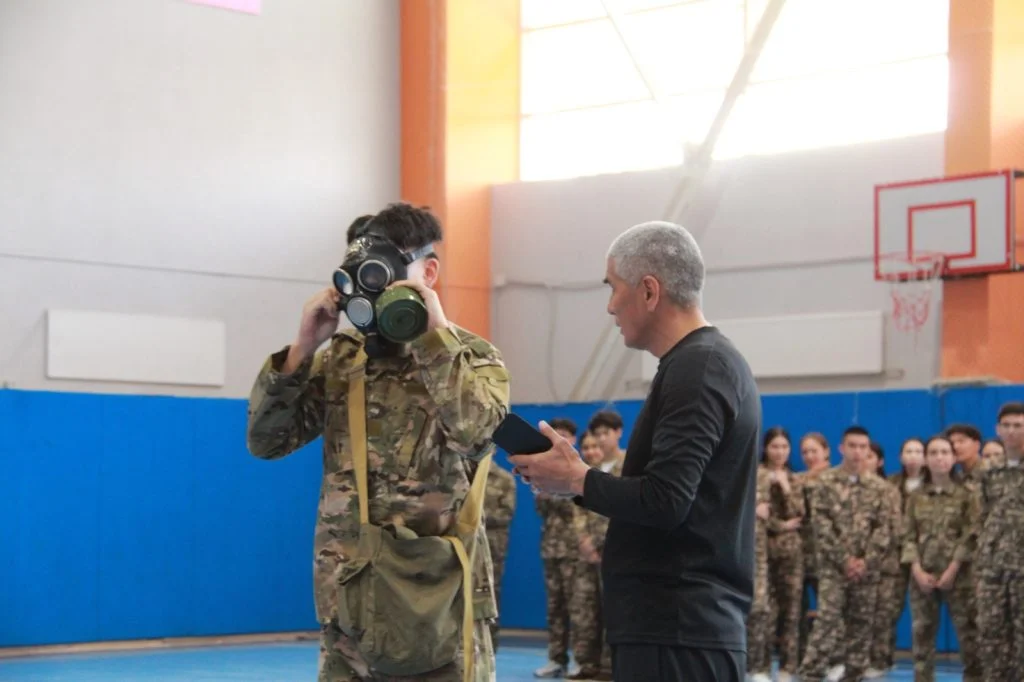 Қызылордадағы NIS-те «Ерлікке тағзым» әскери-спорттық сайыс өтті