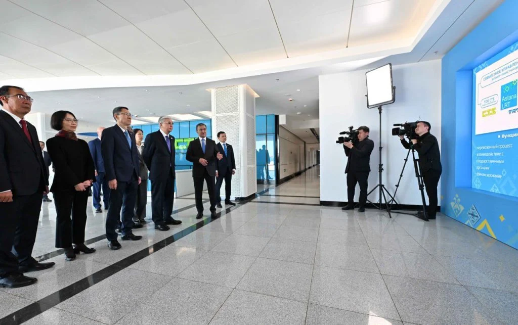 Президент Astana LRT жұмысын іске қосты