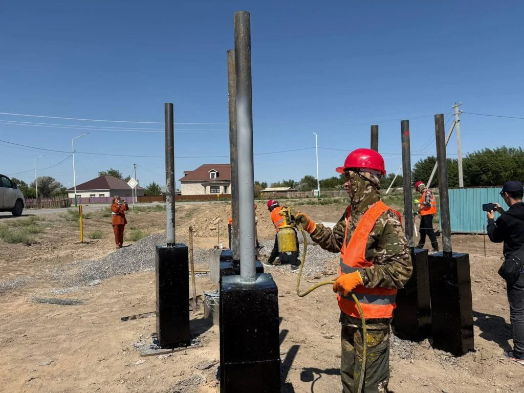 Ақжарма ауылын газдандыру жұмыстары аяқталуға жақын