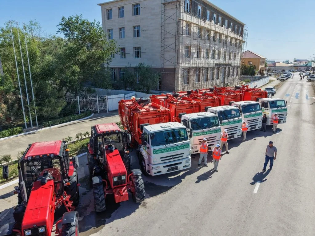 Қызылордада коммуналдық сала үздіктері марапатталып, техникамен қамтамасыз етілді