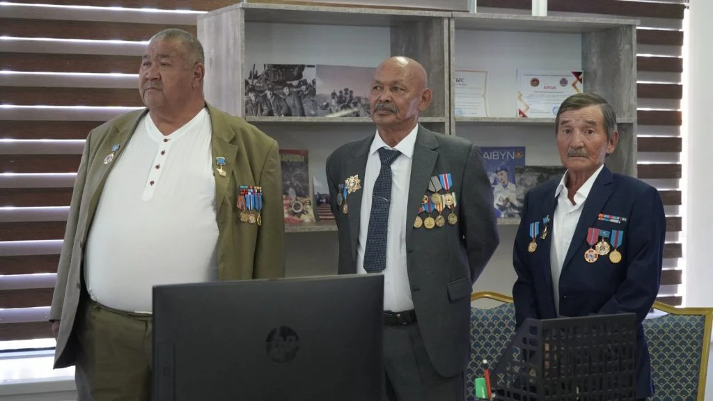 Ұрыс қимылдарының ардагерлеріне арналған «Ерлік кабинеті» ашылды