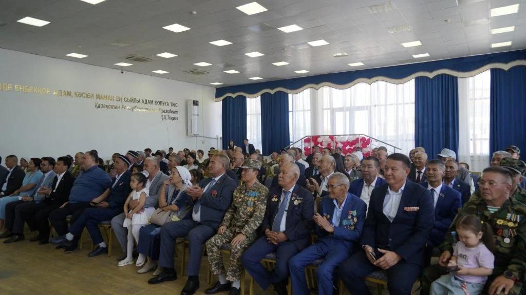 Ұрыс қимылдарының ардагерлеріне арналған «Ерлік кабинеті» ашылды