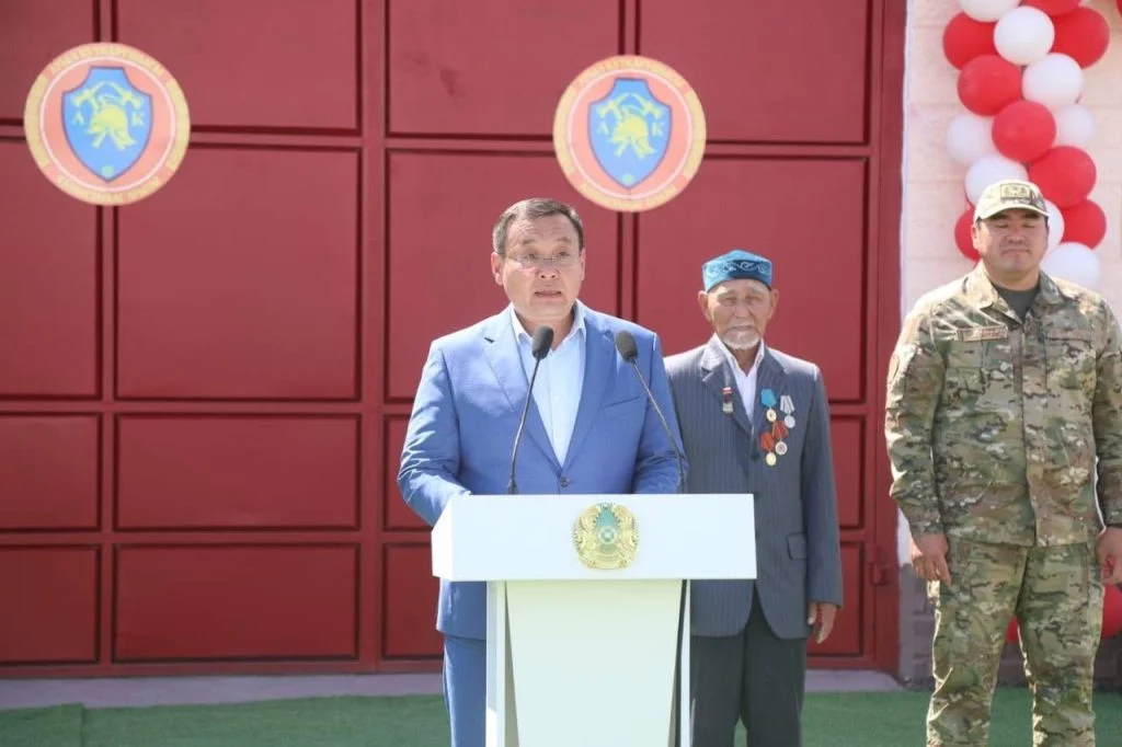 Қамыстыбас және Жанқожа батыр ауылдарында өрт сөндіру бекеттері ашылды