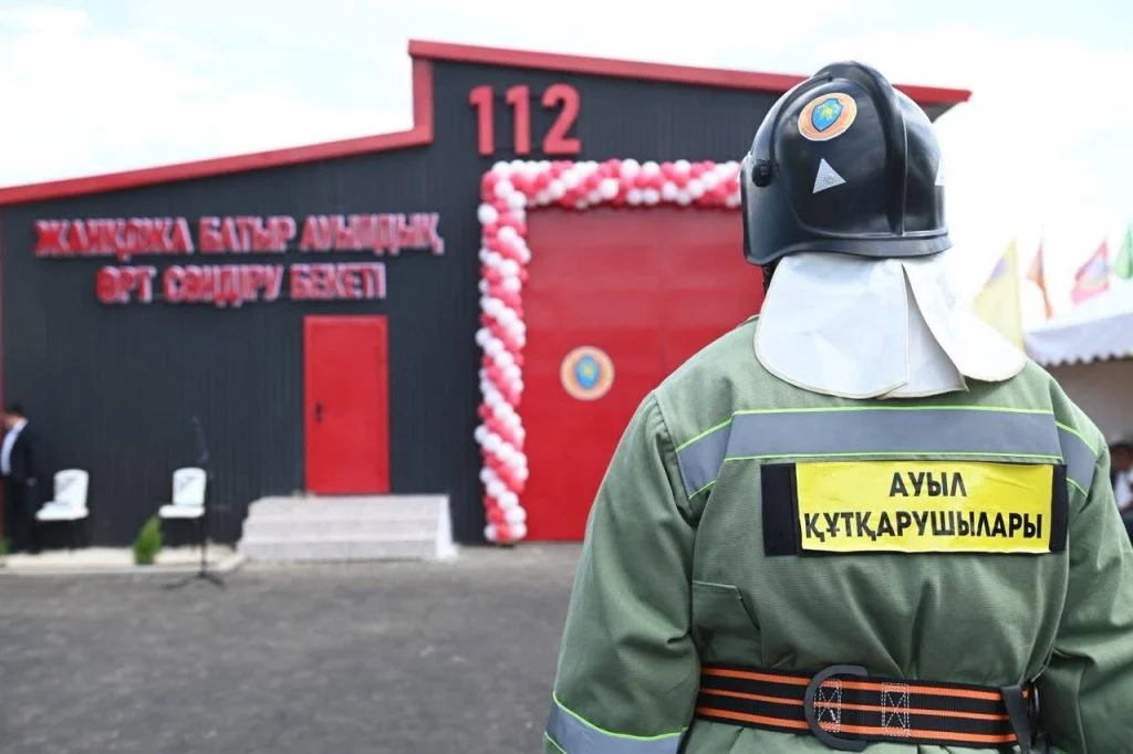 Қамыстыбас және Жанқожа батыр ауылдарында өрт сөндіру бекеттері ашылды