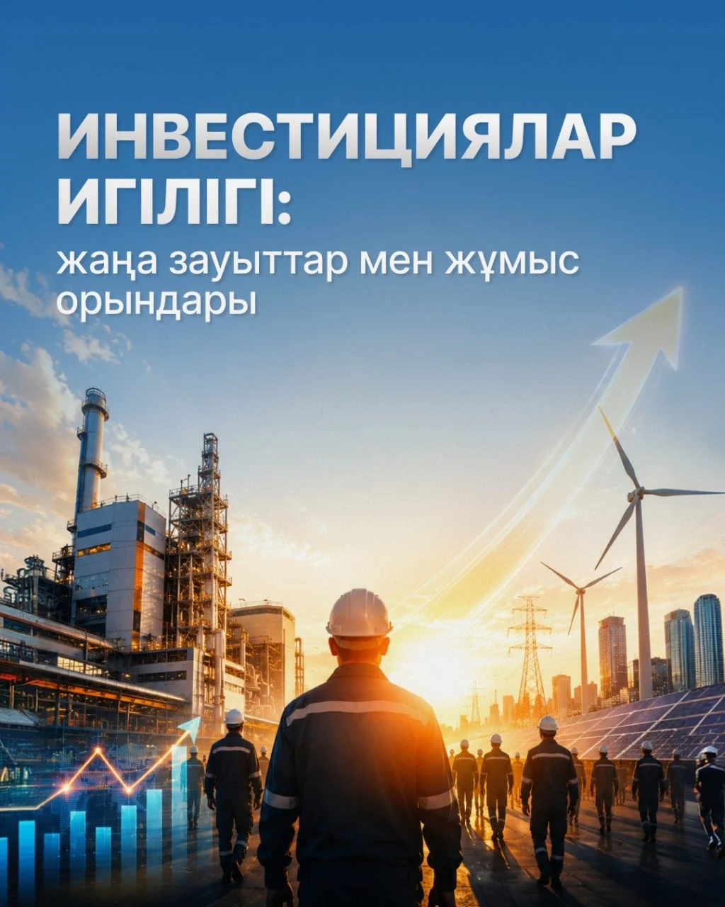 Қазақстан өнеркәсіптік әлеуетін арттыруда: жаңа зауыттар, энергетика және өңірлерге инвестициялар