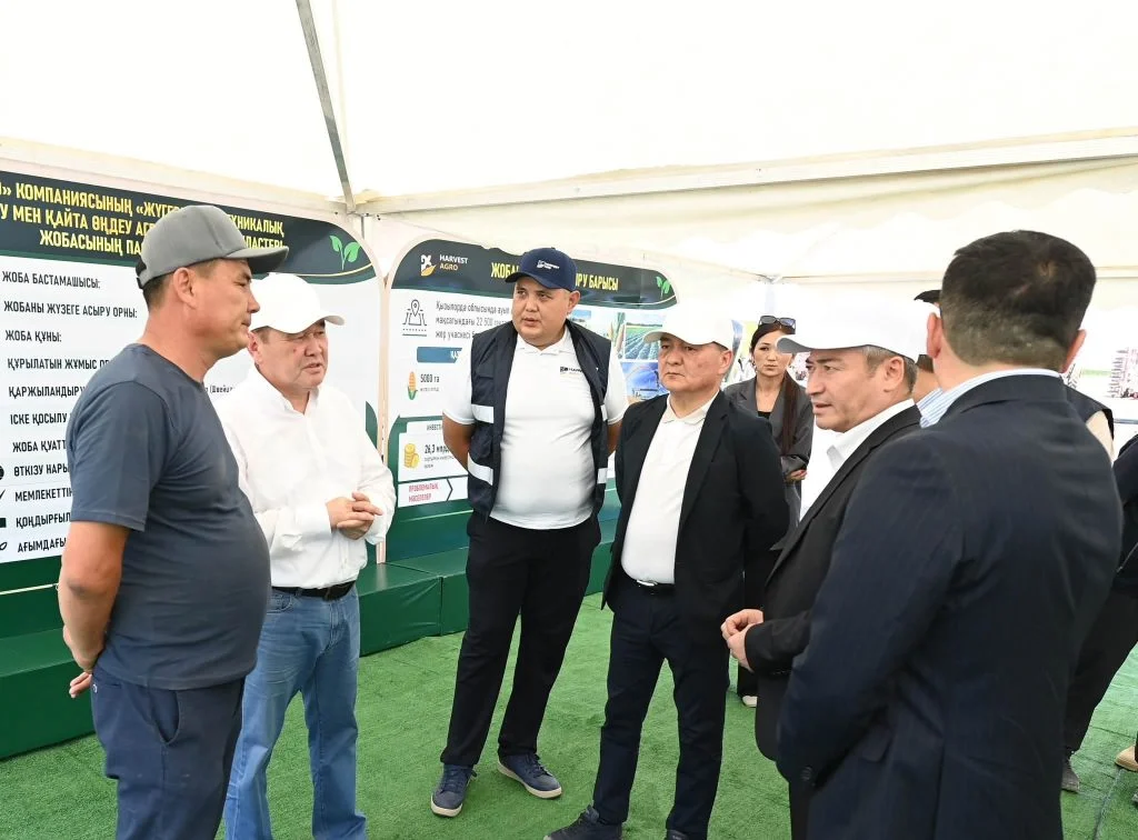Жалағашта «Harvest Agro» компаниясының агроөнеркәсіптік кластер жобасы қарқынды жүзеге асырылуда