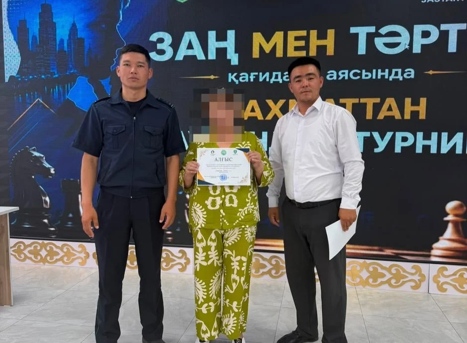 Пробация есебіндегі азаматтар арасында дойбыдан жарыс өтті