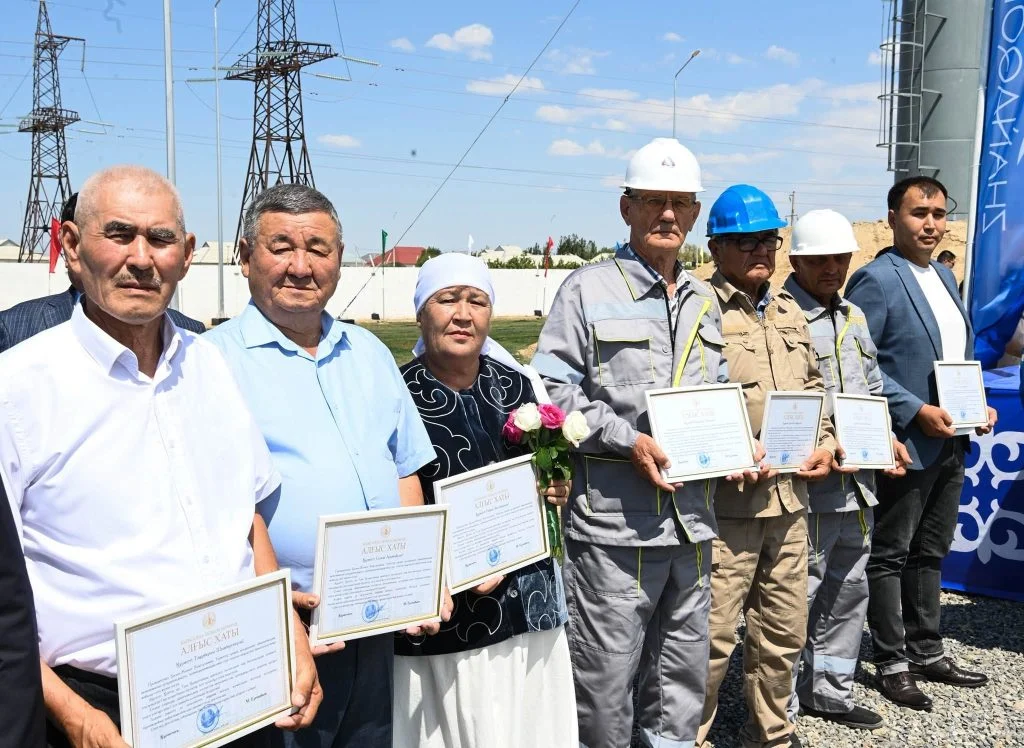 Жаңақорғанда су тарату станциясы іске қосылды