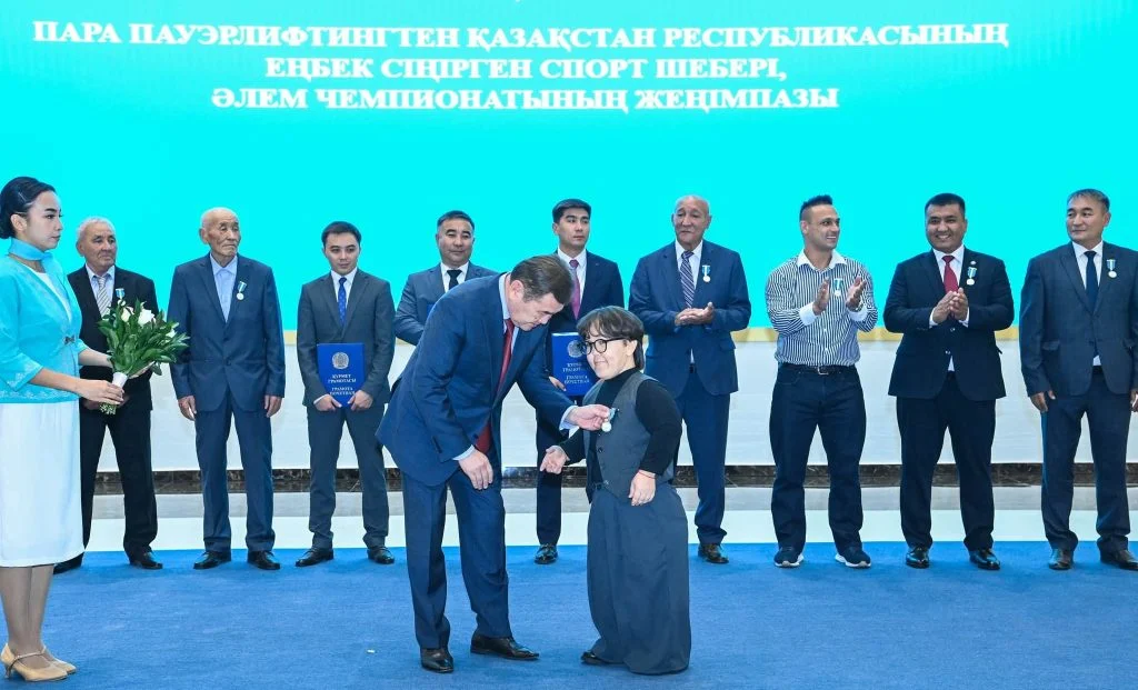 Спорт саласының үздіктері құрмет төрінде